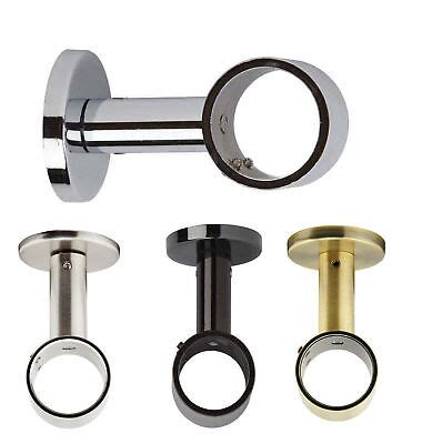 28mm metal curtain pole brackets|ceiling curtain pole brackets screwfix.